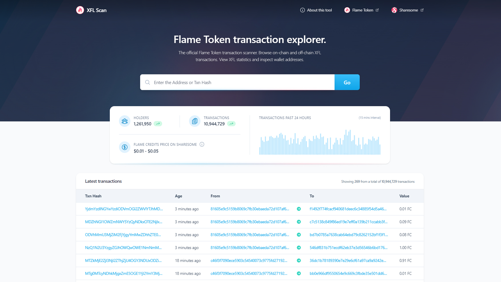 token explorer-1
